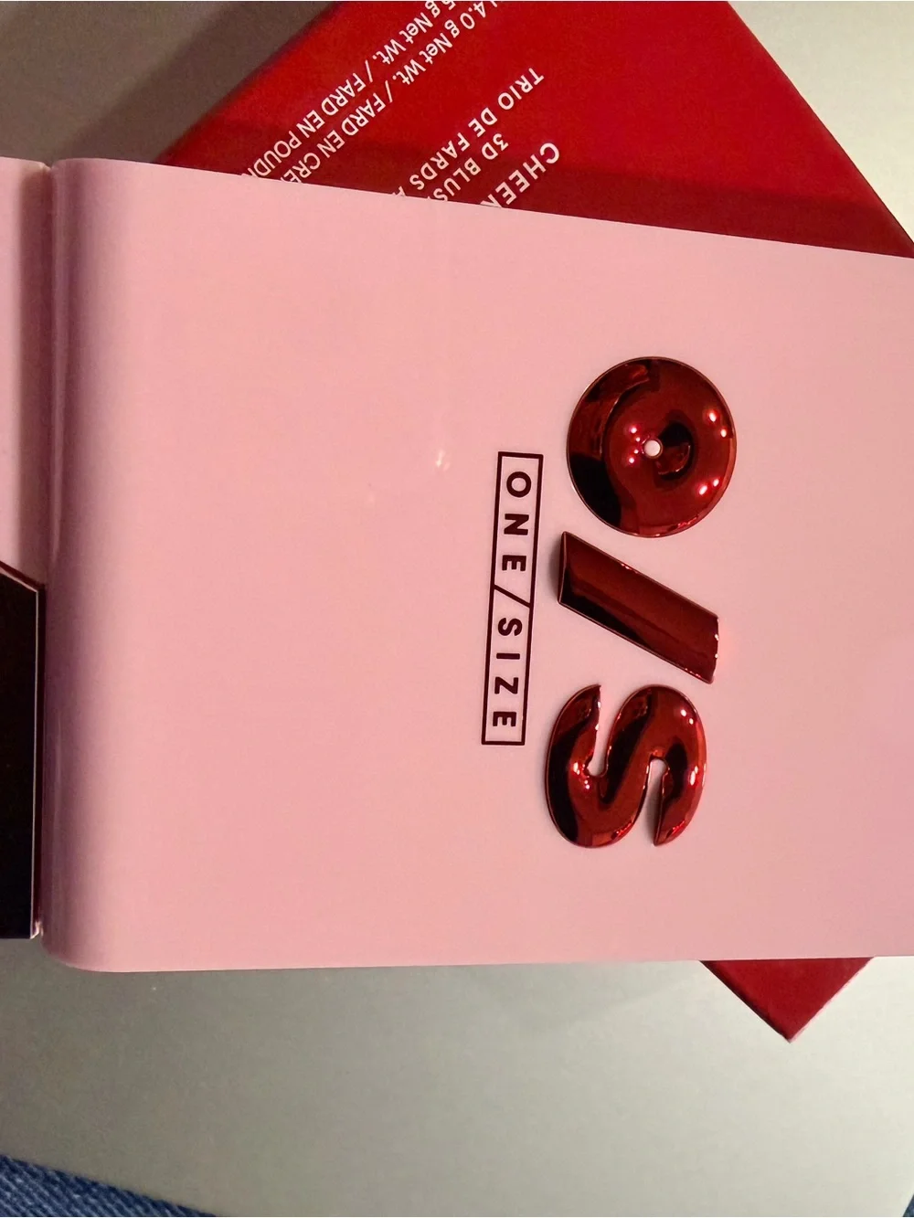 ONE/SIZE by Patrick Starrr Cheek Clapper 3D Blush Trio_True Bubble Gum Pink. New